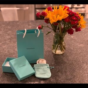 Tiffany’s box, bag, ribbon, and gift bag